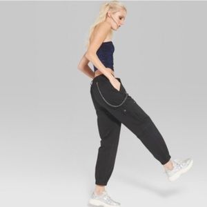 High-Rise Cargo Pants